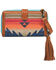 Image #2 - Ariat Women's Southwestern Fringe Crossbody Bag, Multi, hi-res