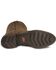 Image #5 - Justin Men's Stampede Roper Western Boots - Round Toe, Bay Apache, hi-res