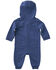 Image #2 - Carhartt Infant Boys' Zip Front Long Sleeve Onesie, Blue, hi-res
