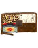 Image #1 - STS Ranchwear by Carroll Women's Chaynee Mountain Bifold Wallet , Brown, hi-res