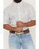 Image #3 - Ariat Men's Seton Geo Print Short Sleeve Button-Down Western Shirt, White, hi-res