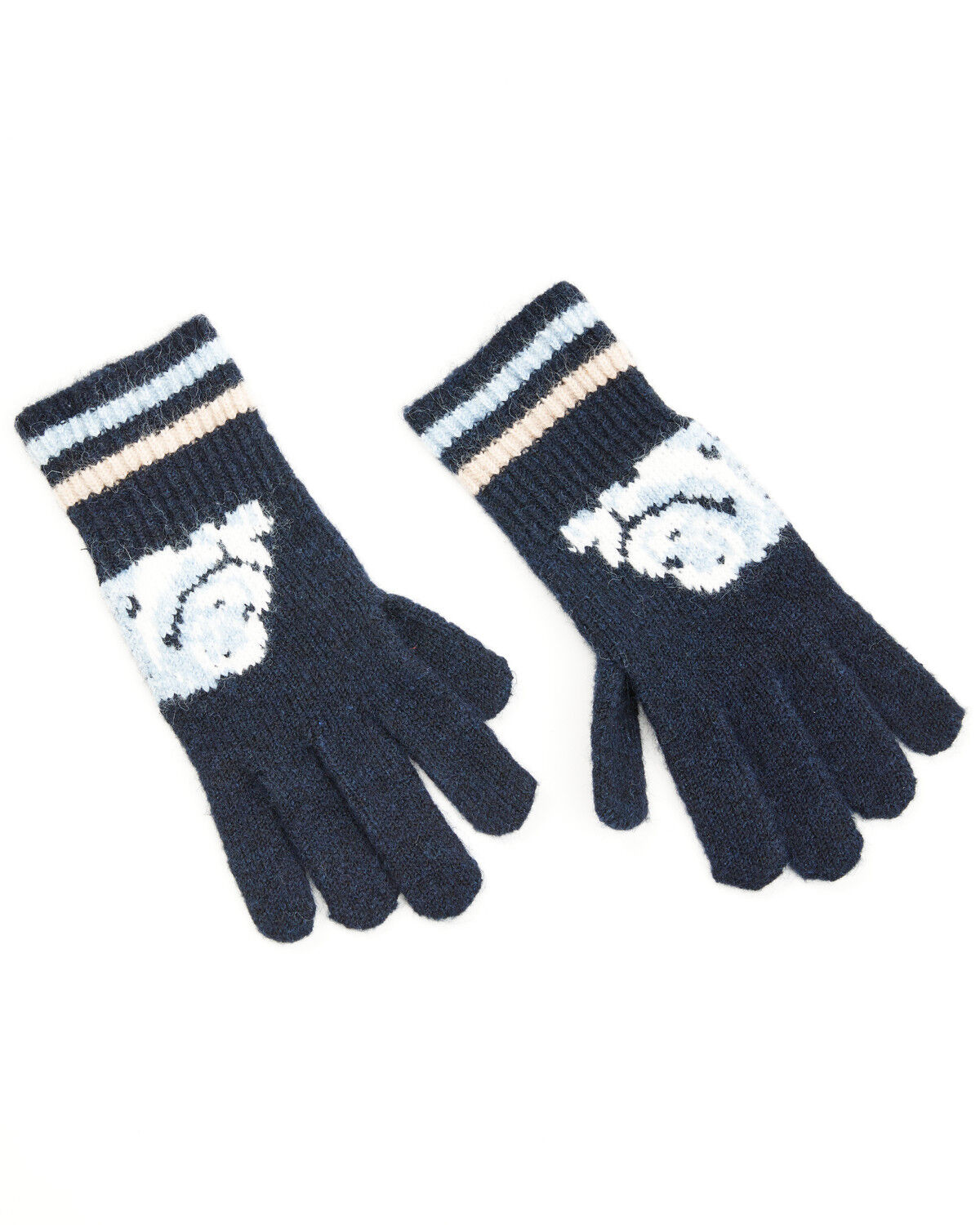 Idyllwind Women's Skyvalley Southwestern Print Gloves, Navy, hi-res