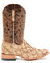 Image #2 - Cody James Men's Exotic Pirarucu Western Boots - Broad Square Toe, Tan, hi-res