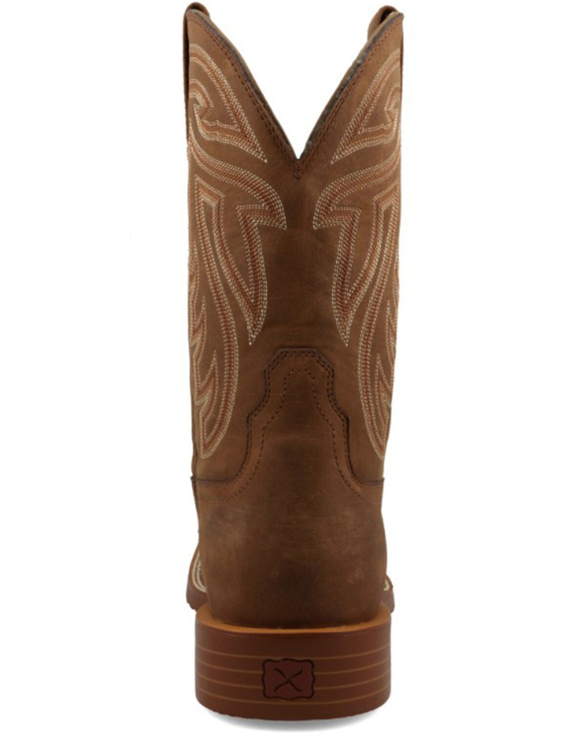 Image #5 - Twisted X Men's 11" Tech X Performance Western Boots - Broad Square Toe, Brown, hi-res