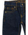 Image #2 - Cody James Toddler Boys' Annex Stretch Slim Straight Jeans , Dark Wash, hi-res