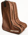 Image #1 - Boot Barn Canvas Boot Bag, Chocolate, hi-res