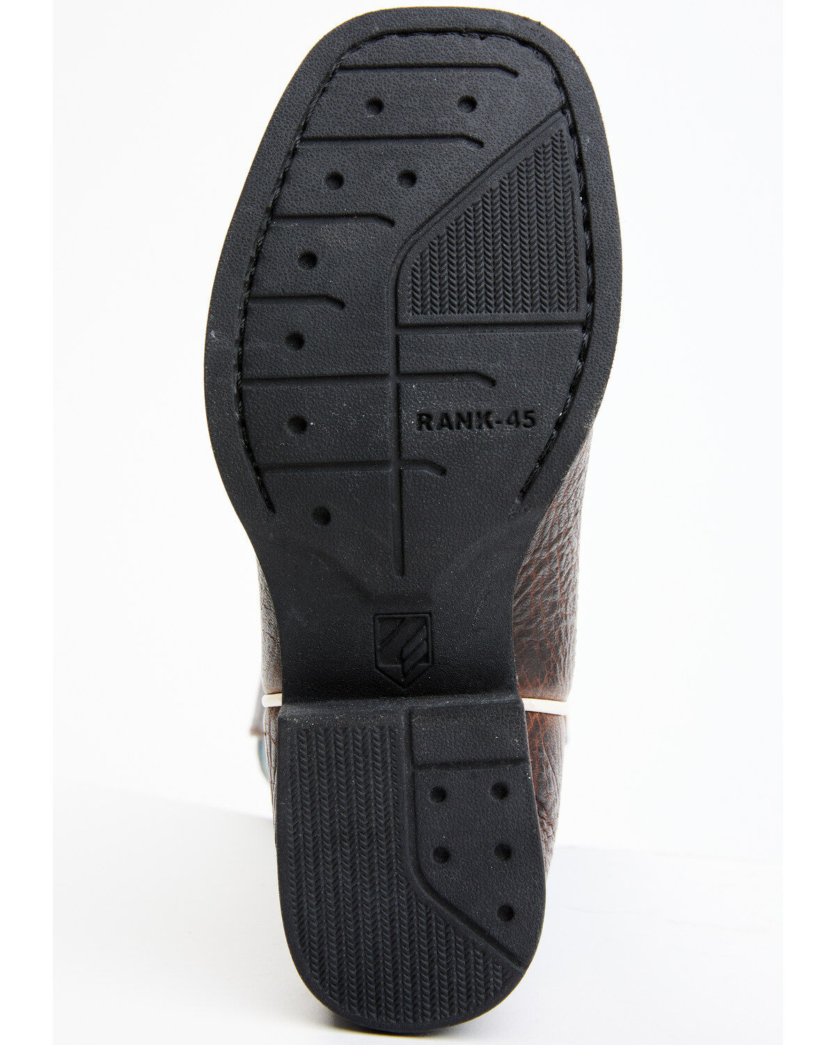 Image #7 - RANK 45&reg; Boys' Connor Western Boots - Broad Square Toe, Blue, hi-res