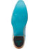 Image #7 - Lane Women's Lexington Western Booties - Snip Toe, Blue, hi-res