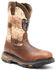 Image #1 - Cody James Men's Camo Flag Decimator Work Boot - Composite Toe  , Brown, hi-res