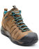 Image #1 - Hawx Men's 4" Axis Waterproof Hiker Boots - Soft Toe, Dark Brown, hi-res