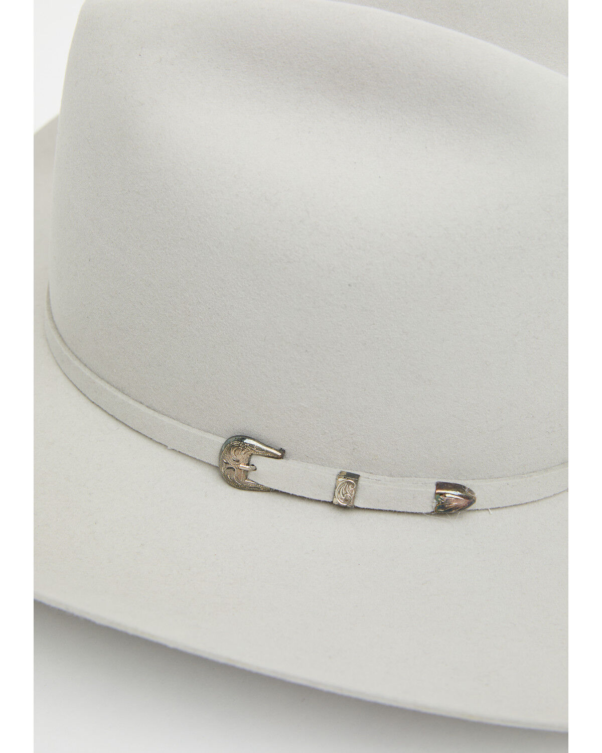 Image #2 - Resistol Midnight 6X Felt Cowboy Hat, Silver Belly, hi-res