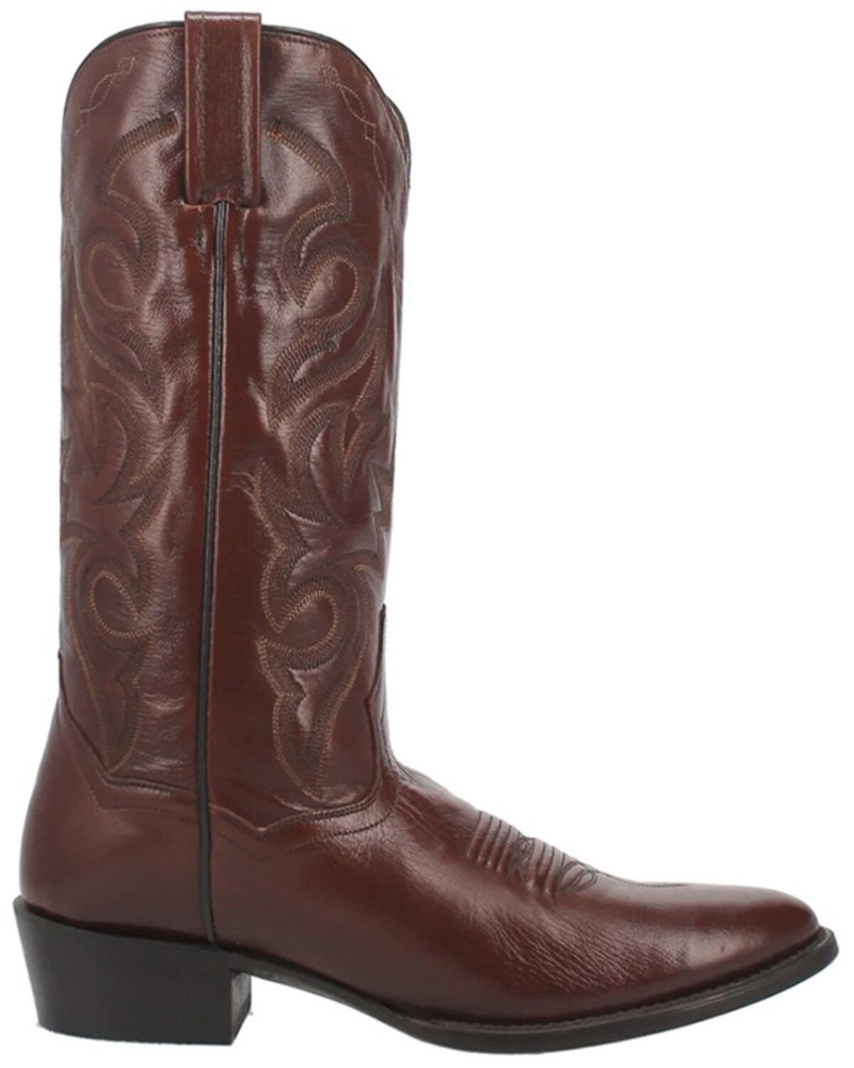 Image #4 - Dan Post Men's Mignon Western Boots - Round Toe, Tan, hi-res