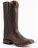 Image #1 - Ferrini Men's Belly Caiman Crocodile Exotic Western Boots, Chocolate, hi-res