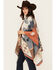 Image #1 - Shyanne Women's Southwestern Print Shawl , Off White, hi-res