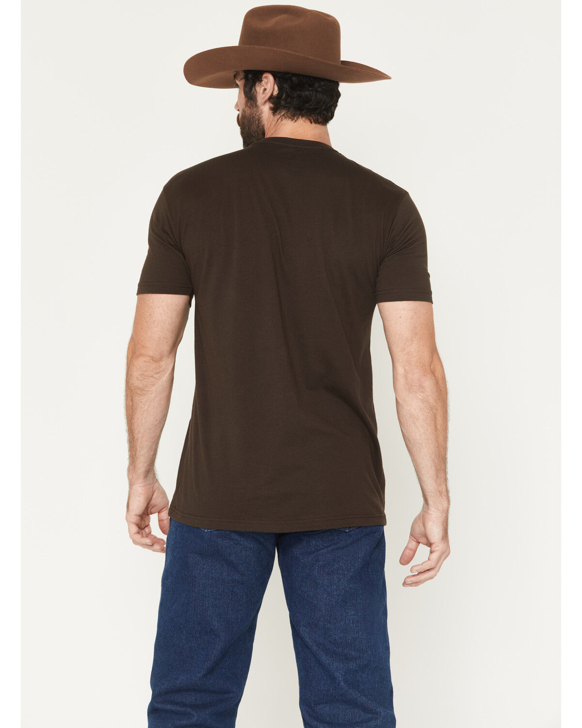 Image #4 - Kimes Ranch Men's Circular Serape Logo Short Sleeve Graphic T-Shirt, Dark Brown, hi-res
