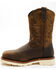 Image #3 - Thorogood Men's 11" USA Wellington Work Boots - Steel Toe, Brown, hi-res