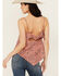 Image #4 - Wrangler Women's Paisley Bandana Tie Tank, Rust Copper, hi-res