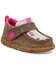 Image #1 - Twisted X Infant Girls' Driving Moc Shoes - Moc Toe , Multi, hi-res