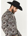 Image #2 - Cody James Men's Colorado Ridge Paisley Print Long Sleeve Snap Western Shirt - Tall, Brown, hi-res