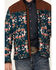 Image #3 - RANK 45® Men's Southwestern Print Color Block Jacket , Dark Teal, hi-res