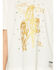 Image #3 - Wrangler X Lainey Wilson Girls' Country Is Cool Again Short Sleeve Graphic Tee, White, hi-res