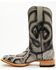 Image #3 - Tanner Mark Men's Exotic Python Western Boots - Broad Square Toe, Natural, hi-res