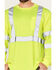 Image #2 - Hawx Men's Reflective Long Sleeve Work T-Shirt, Yellow, hi-res