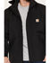 Image #3 - Carhartt Men's Shoreline Storm Defender Loose Heavyweight Zip-Front Work Jacket - Tall, Black, hi-res