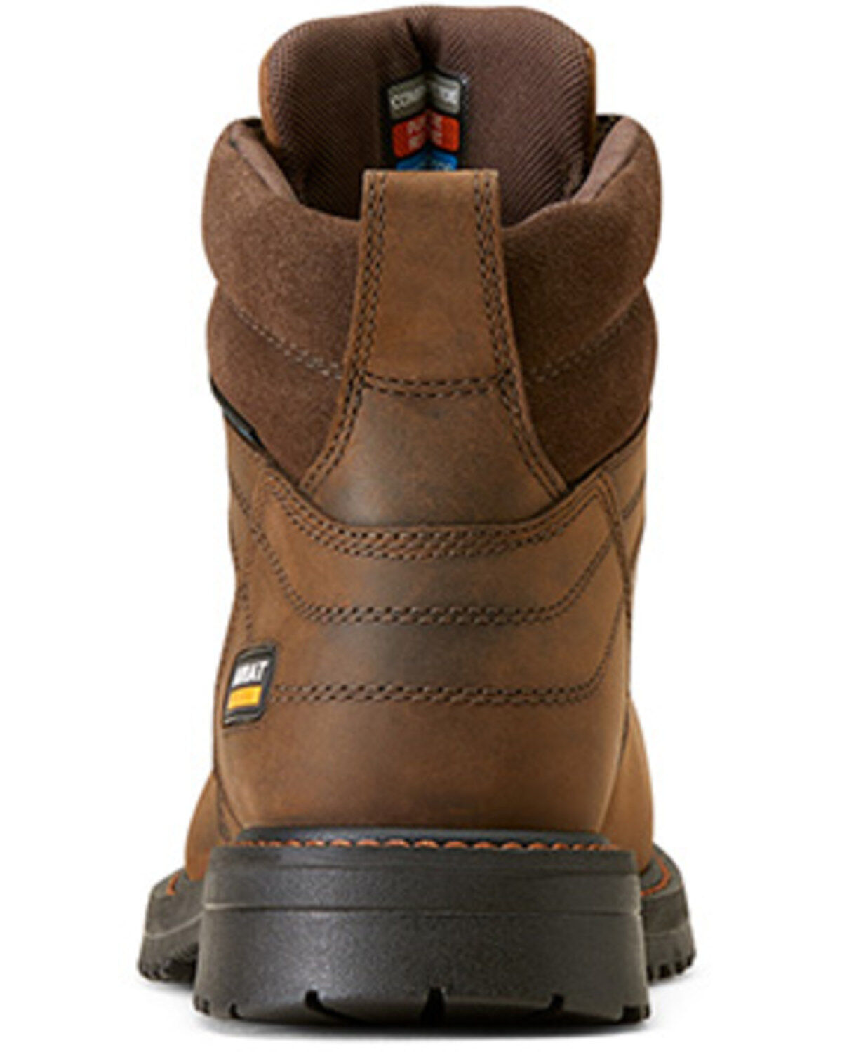 Image #3 - Ariat Men's 6" RigTEK CSA Waterproof Work Boots - Composite Toe, Brown, hi-res