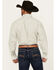 Image #4 - George Strait by Wrangler Men's Medallion Print Long Sleeve Button-Down Western Shirt, White, hi-res