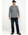 Image #6 - Hawx Men's Big Logo Long Sleeve T-Shirt - Big, Heather Grey, hi-res