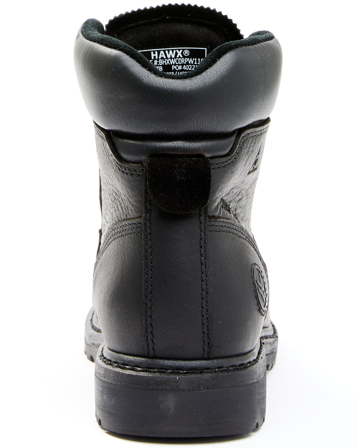 Image #5 - Hawx Women's 6" Trooper Work Boots - Composite Toe, Black, hi-res