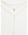 Image #1 - Shyanne Women's Lariat Layered Necklace, Gold, hi-res