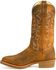 Image #4 - Double H Men's Gel Ice Western Boots - Round Toe, Brown, hi-res