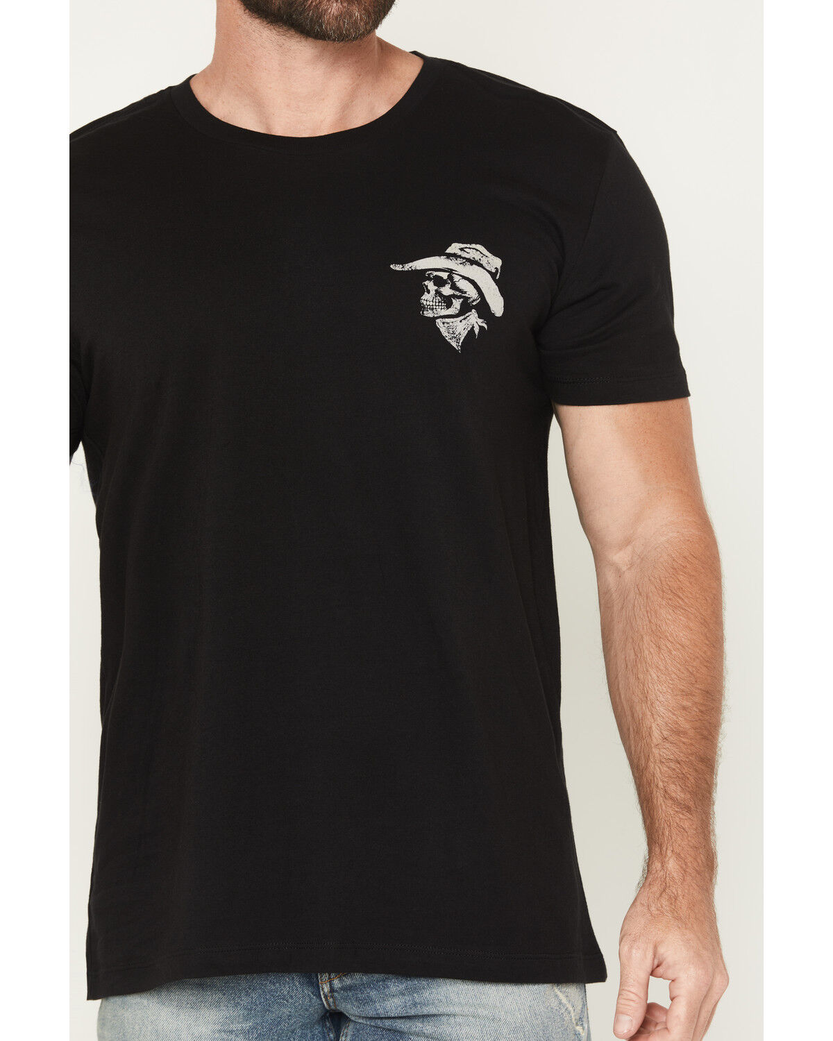 Image #4 - Moonshine Spirit&reg; Men's Cowboy Short Sleeve Graphic T-Shirt, Black, hi-res