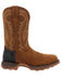 Image #2 - Durango Men's Maverick XP Waterproof Western Work Boots - Steel Toe , Coyote, hi-res