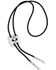 Image #3 - Montana Silversmiths Men's Scalloped Square Bolo Tie, Silver, hi-res