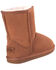 Image #4 - Cloud Nine Girls' Sheepskin Boots - Round Toe , Chestnut, hi-res