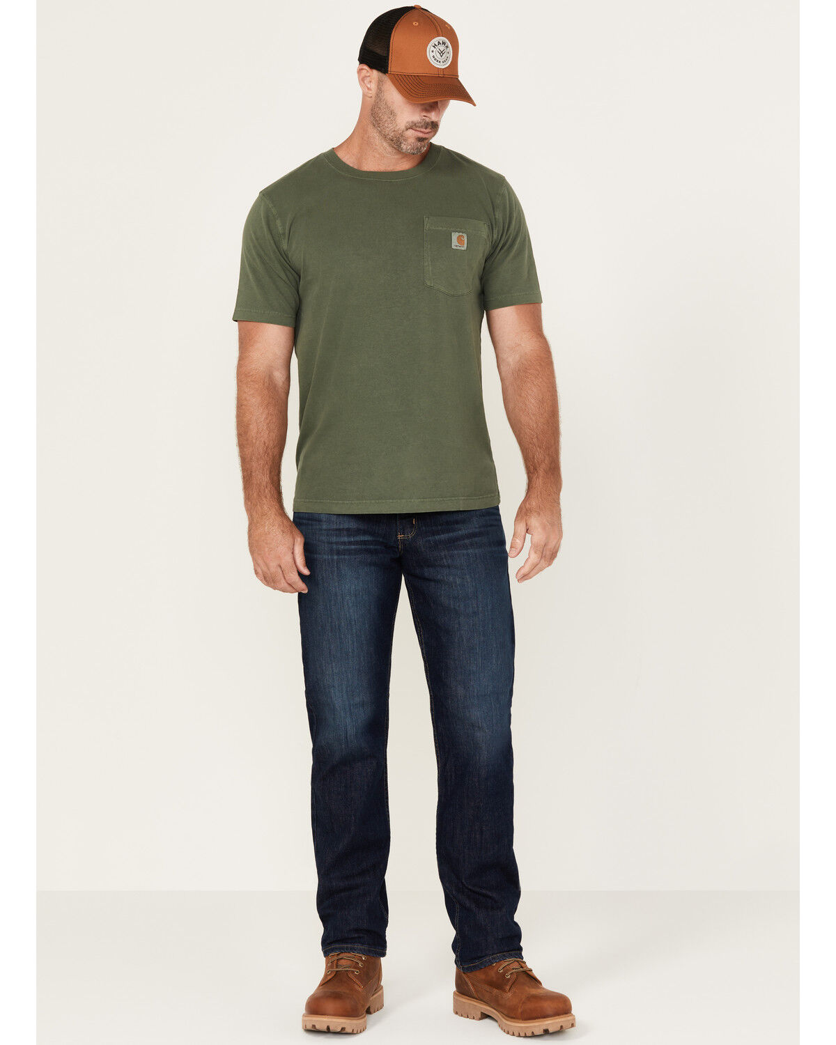 Image #1 - Carhartt Men's FR Rugged Flex&reg; Relaxed Fit Denim Jeans, Indigo, hi-res