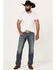 Image #1 - Moonshine Spirit&reg; Men's Cantina Wash Decker Slim Straight Stretch Denim Jeans, Medium Wash, hi-res