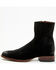 Image #4 - Moonshine Spirit Men's Pancho Roughout Ankle Boots - Round Toe, Black, hi-res