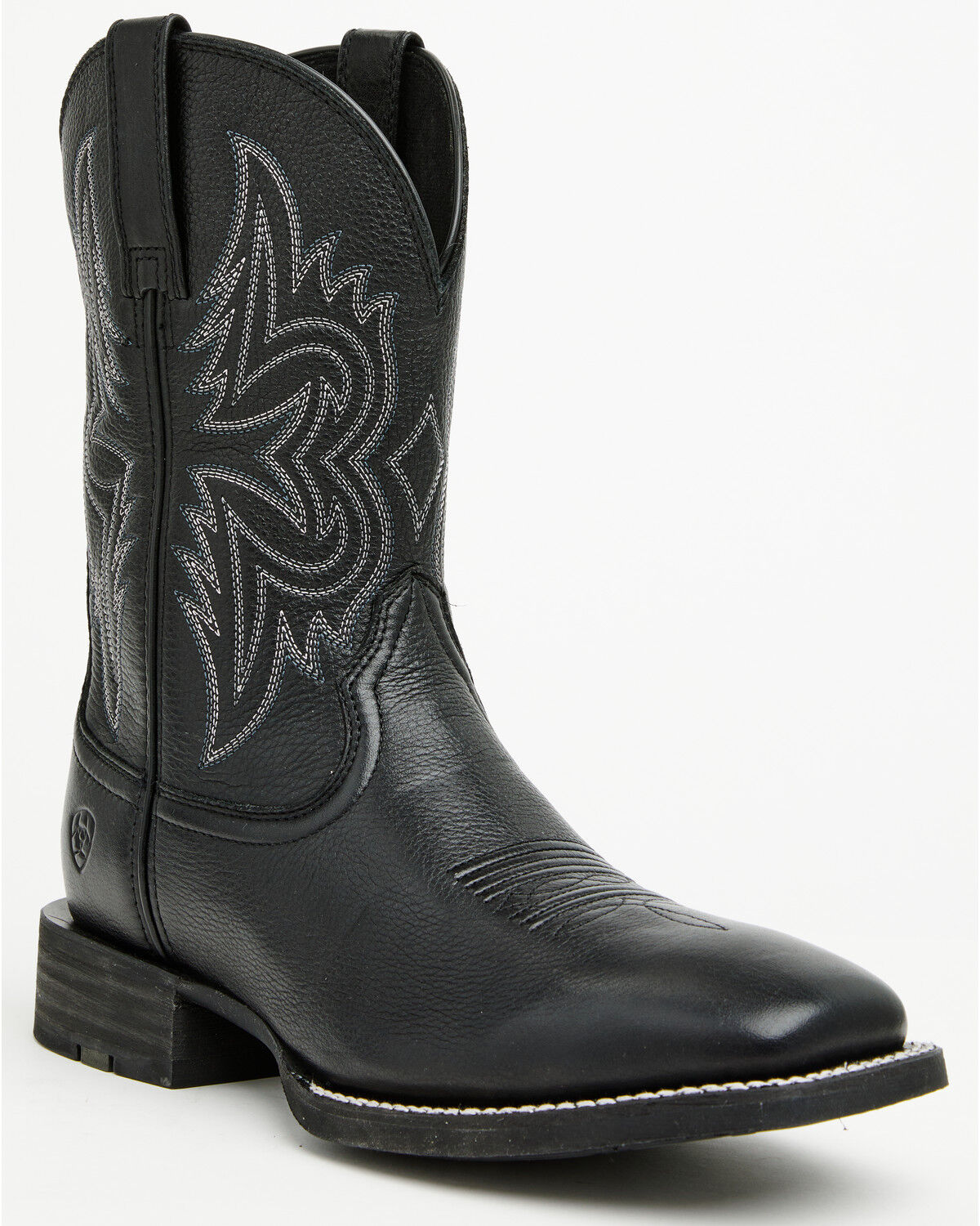 Image #1 - Ariat Men's Big Rig Performance Western Boots - Broad Square Toe, Black, hi-res