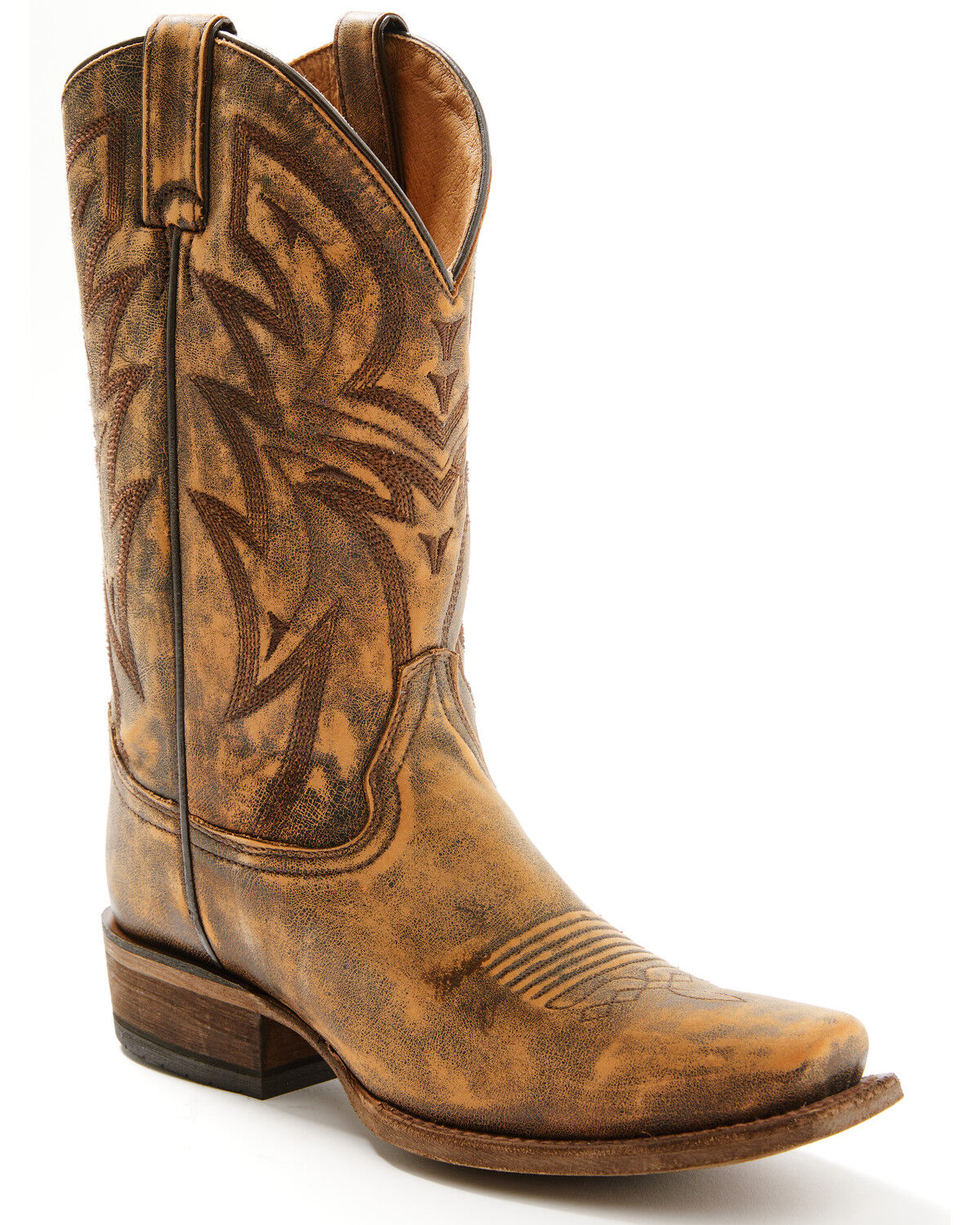 Moonshine Spirit&reg; Men's The Kelsey Western Boots - Square Toe, Brown, hi-res