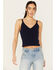 Image #1 - Cleo + Wolf Women's Abbie Sweater Tank , Navy, hi-res