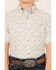 Image #3 - Cinch Boys' ARENAFLEX® Southwestern Print Long Sleeve Button-Down Performance Western Shirt, Grey, hi-res