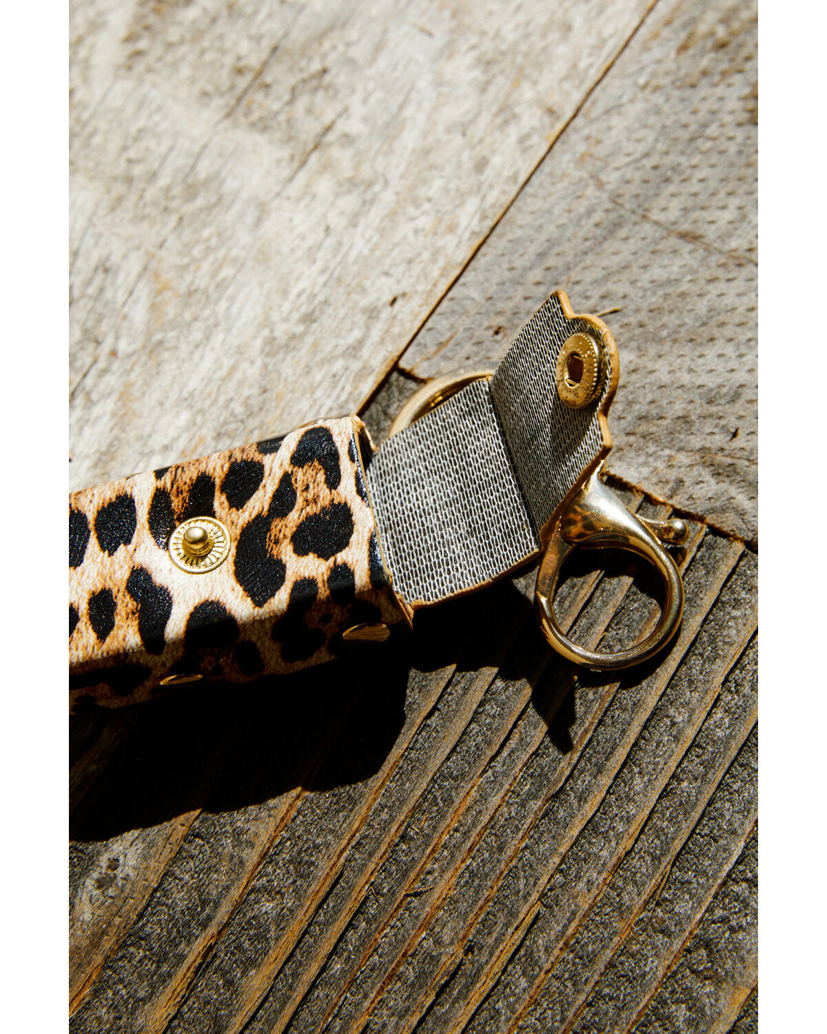 Image #3 - Shyanne Leopard Print Lipstick Case Bag Charm, Leopard, hi-res