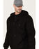 Image #2 - Hawx Men's Pro Hooded Bomber Jacket, Black, hi-res