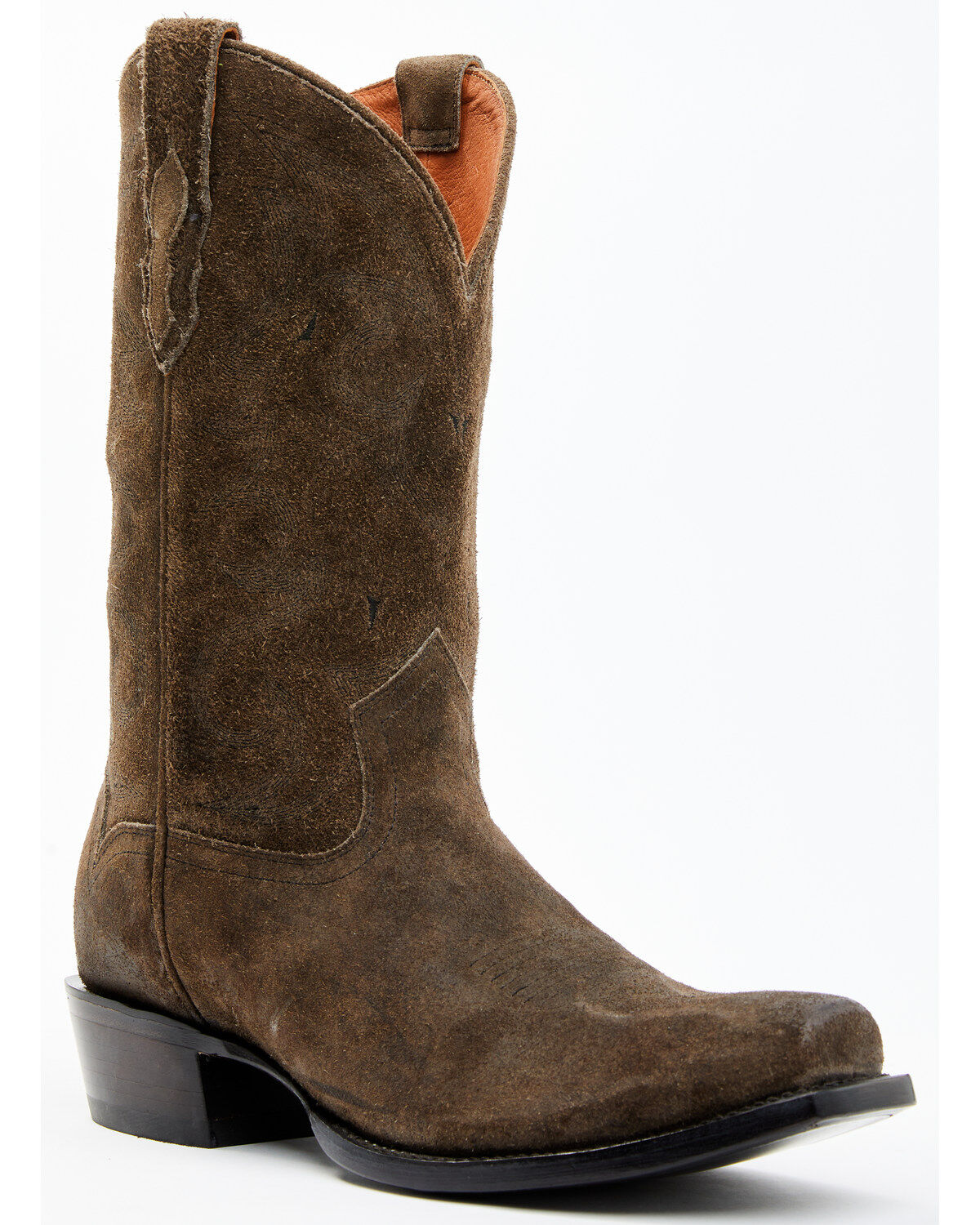 Moonshine Spirit&reg; Men's Gordon Roughout Western Boots - Square Toe, Brown, hi-res