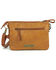 Image #2 - American West Women's Texas Rose Crossbody Bag, Tan, hi-res