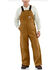 Image #1 - Carhartt Men's FR Duck Quilt-Lined Bib Overalls - Big & Tall, Carhartt Brown, hi-res